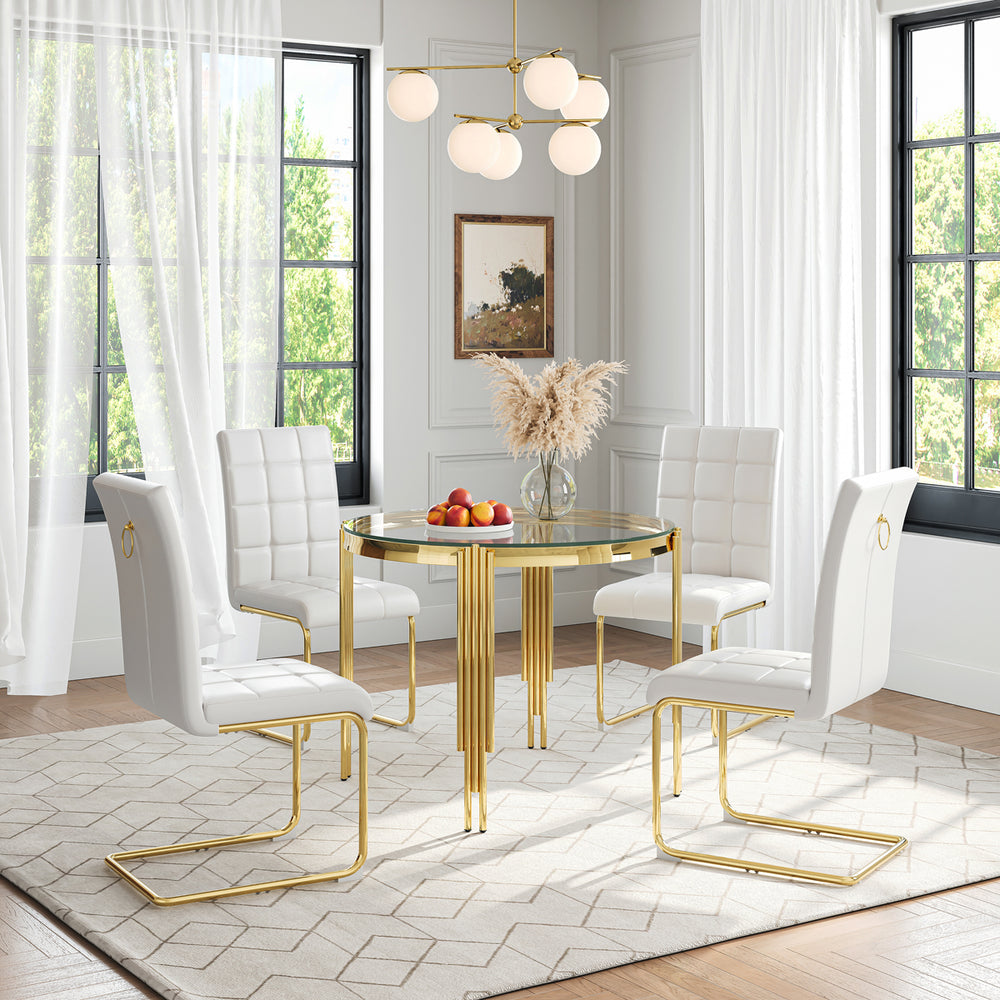 #WHITE/GOLD