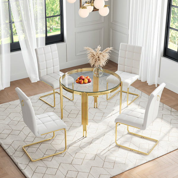 #WHITE/GOLD