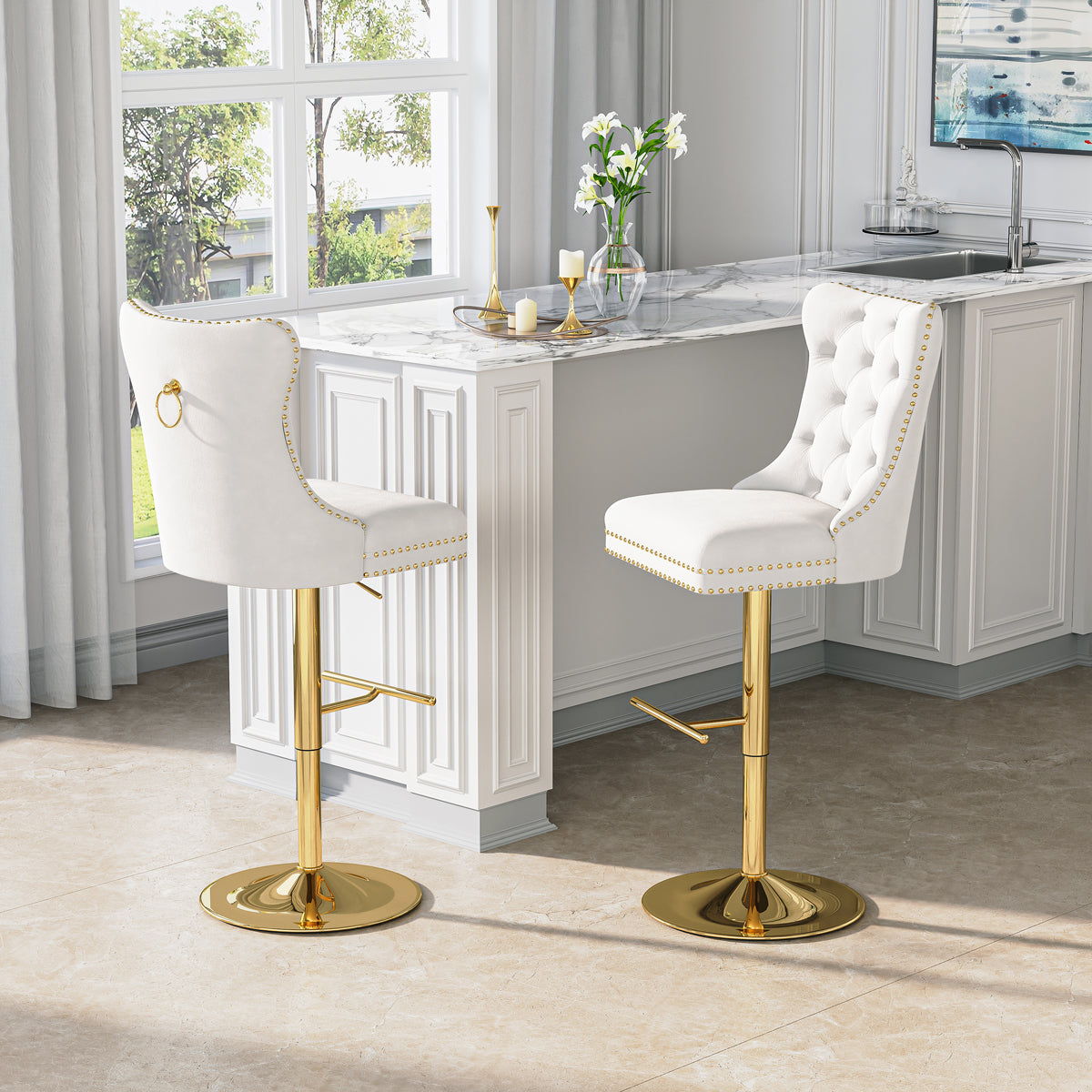 #WHITE/GOLD