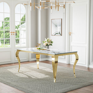 #WHITE/GOLD