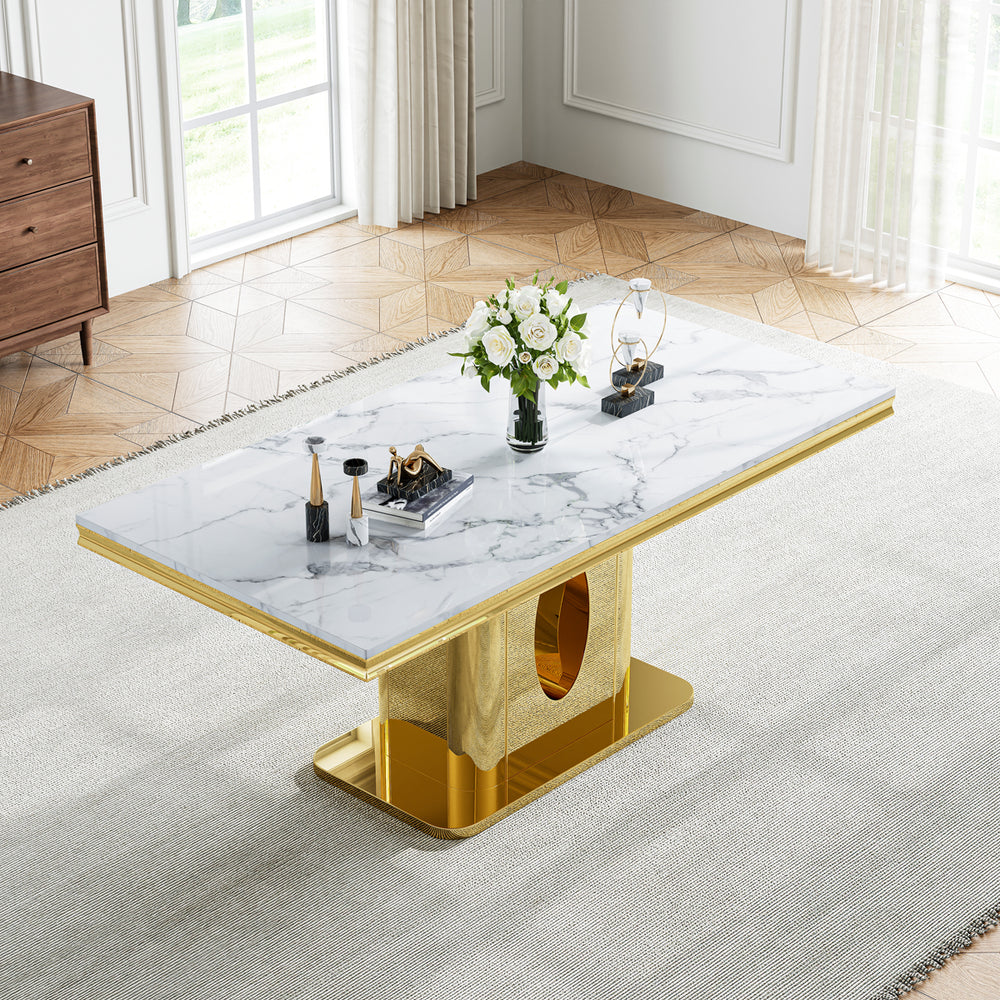 #WHITE/GOLD