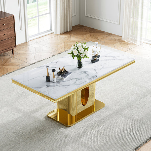 #WHITE/GOLD