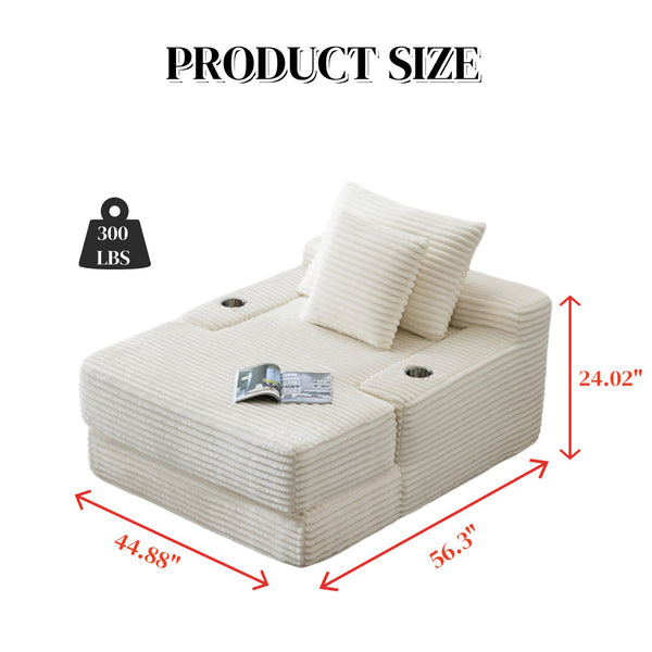 S8080W Fabric Accent Chair