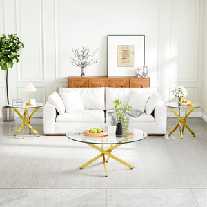 CT616G 3-Piece Table Set (Coffee Table + 2 End Tables)