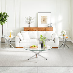 CT616S 3-Piece Table Set (Coffee Table + 2 End Tables)