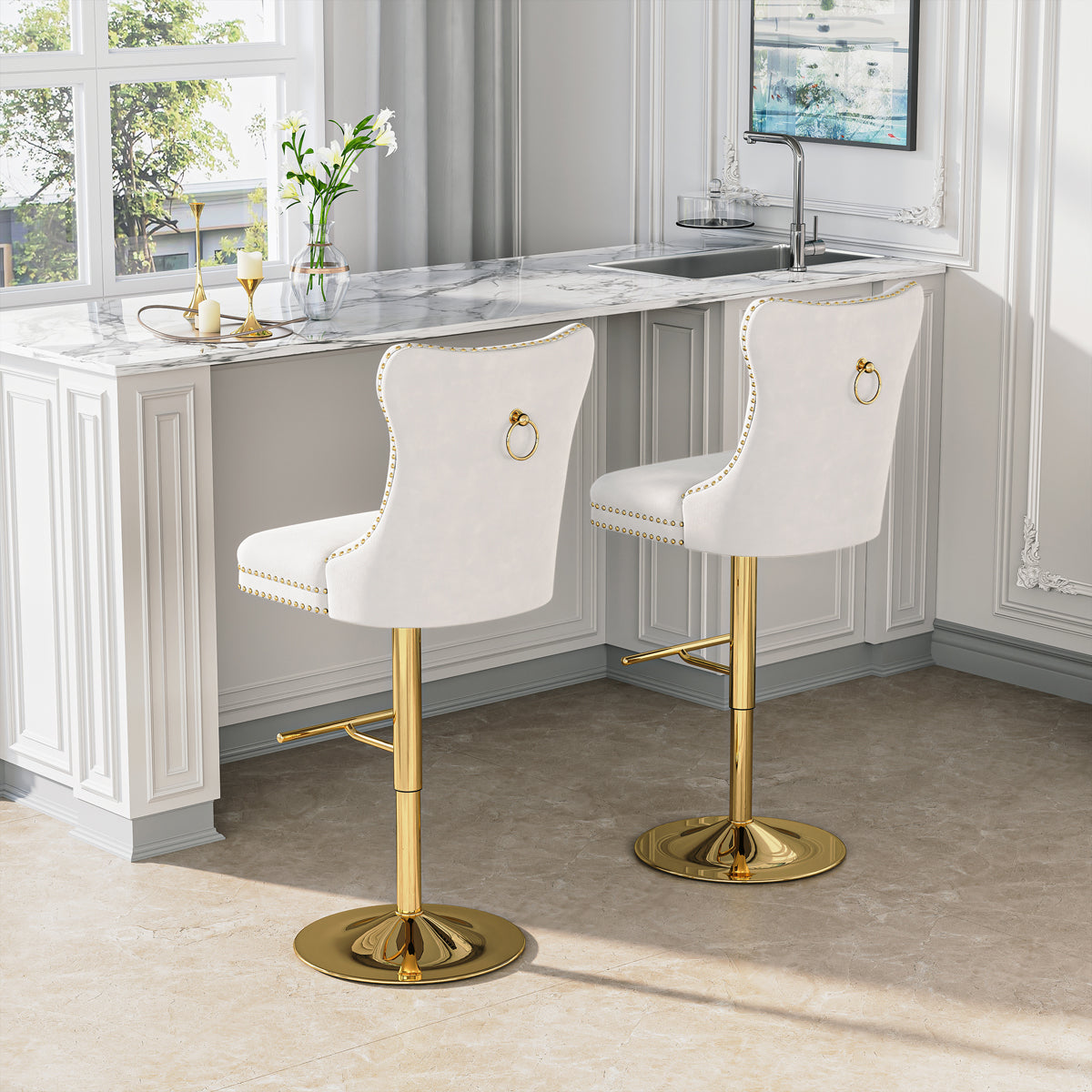 #WHITE/GOLD