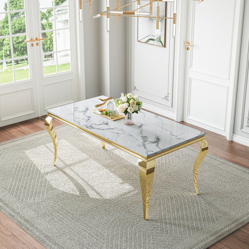 #WHITE/GOLD