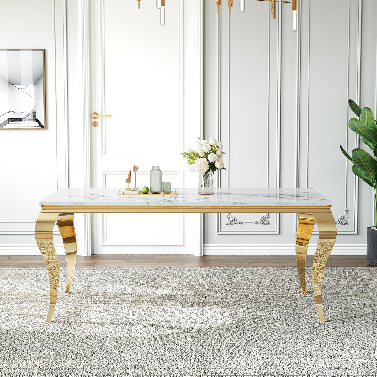 #WHITE/GOLD