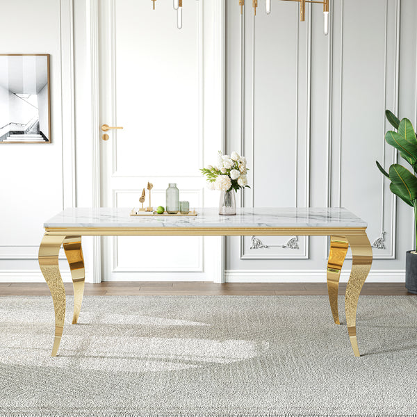 #WHITE/GOLD