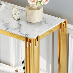 #WHITE/GOLD