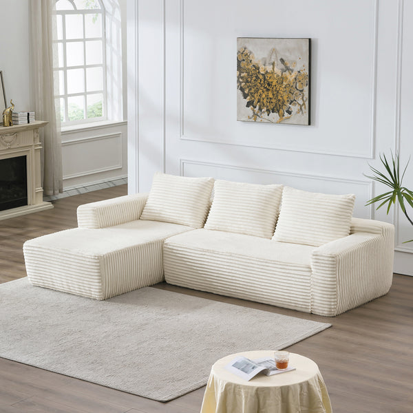 #Large-Sofa-A#White