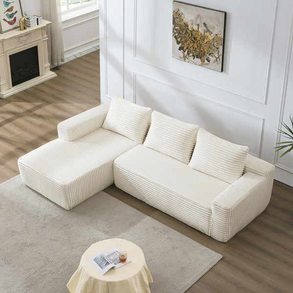 #Large-Sofa-A#White