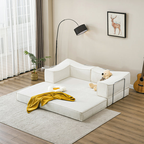 8083W Fabric Lounge Sofa