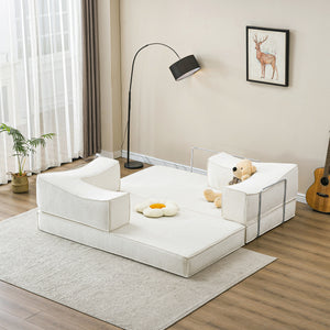 8083W Fabric Lounge Sofa