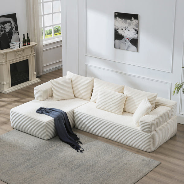 #Premium-Grand-Sofa#White