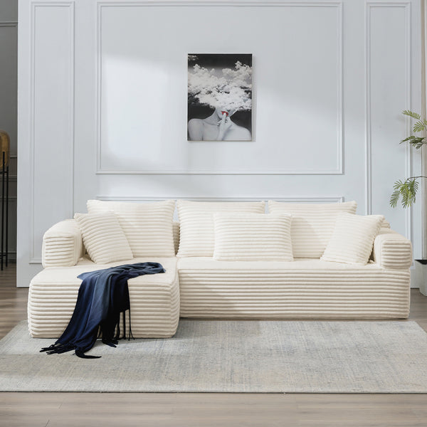 #Premium-Grand-Sofa#White