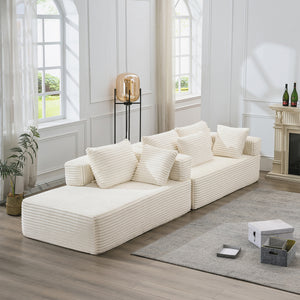 #Premium-Grand-Sofa#White