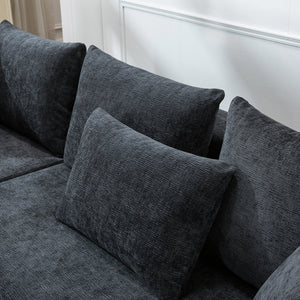 #Premium-Grand-Sofa#Black