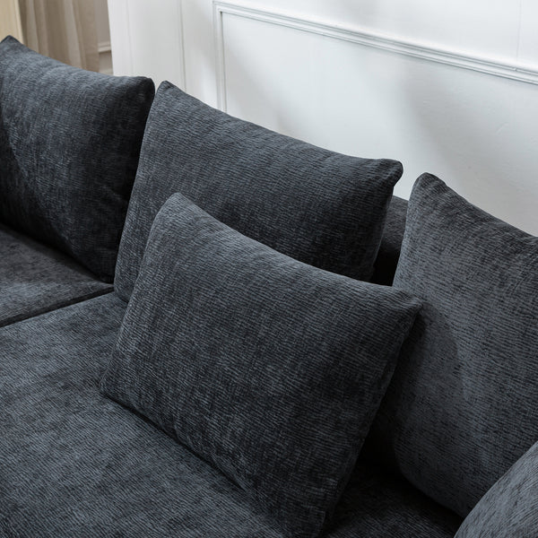 #Premium-Grand-Sofa#Black