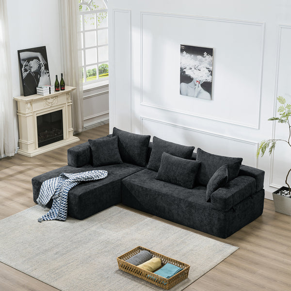 #Premium-Grand-Sofa#Black