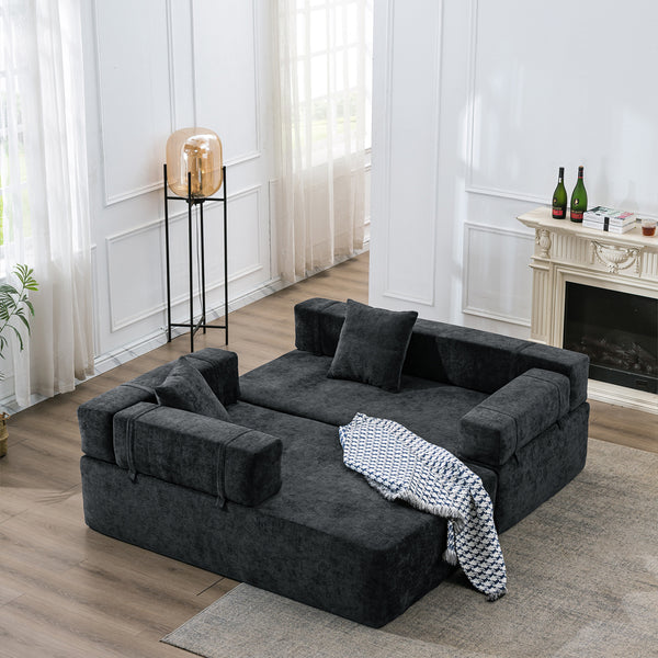 #Premium-Grand-Sofa#Black
