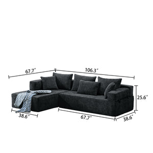 #Premium-Grand-Sofa#Black