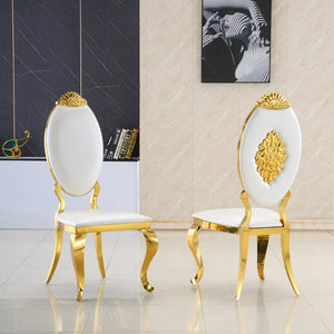#WHITE/GOLD