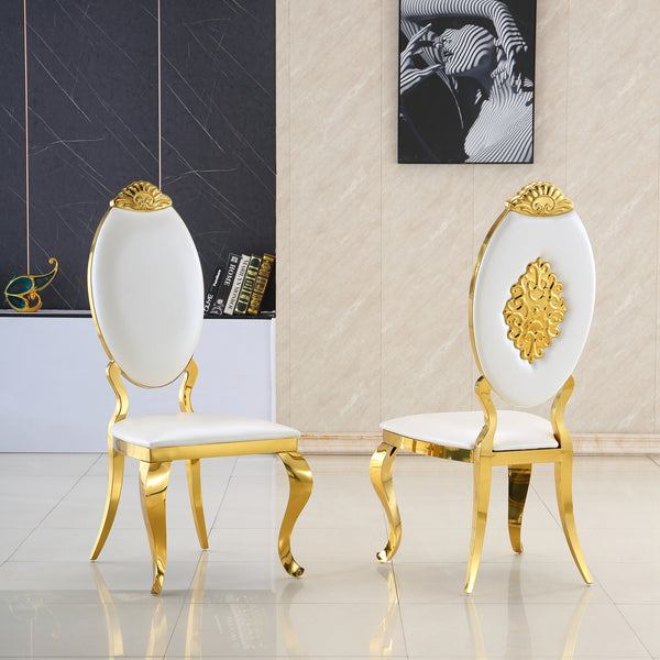 #WHITE/GOLD