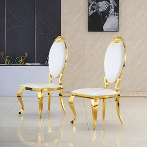 #WHITE/GOLD