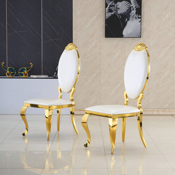 #WHITE/GOLD
