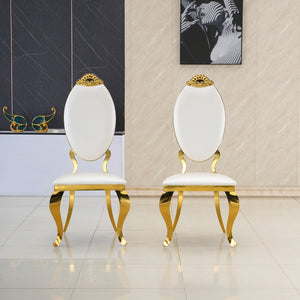 #WHITE/GOLD