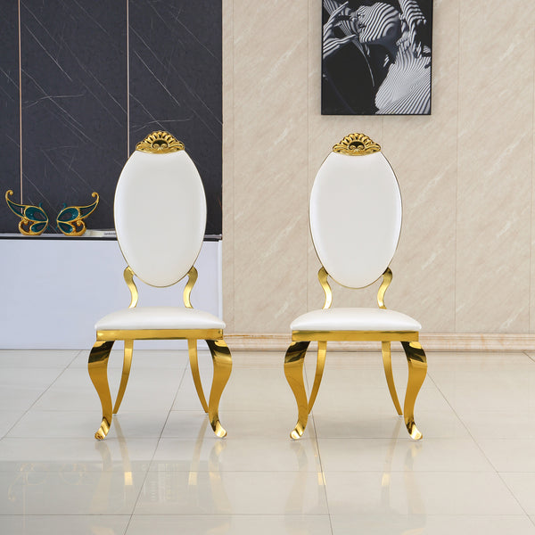 #WHITE/GOLD