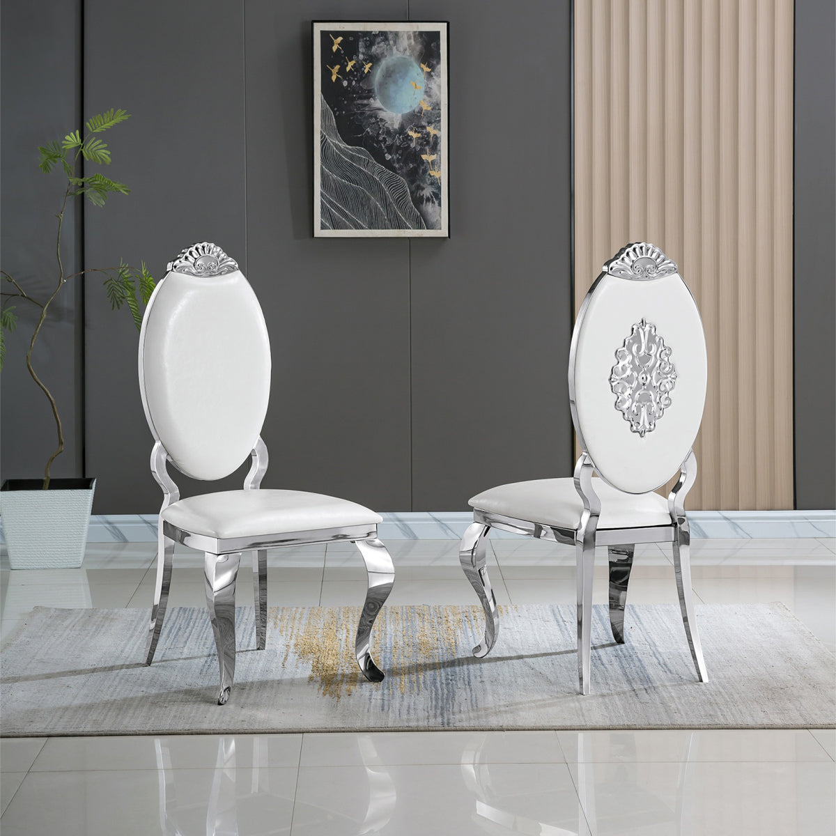 #WHITE/SILVER