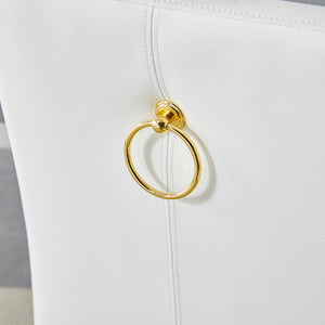 #WHITE/GOLD