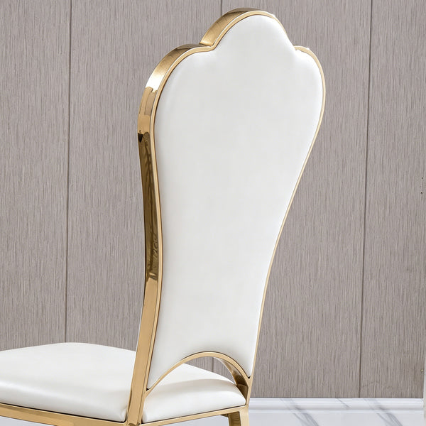 #WHITE/GOLD