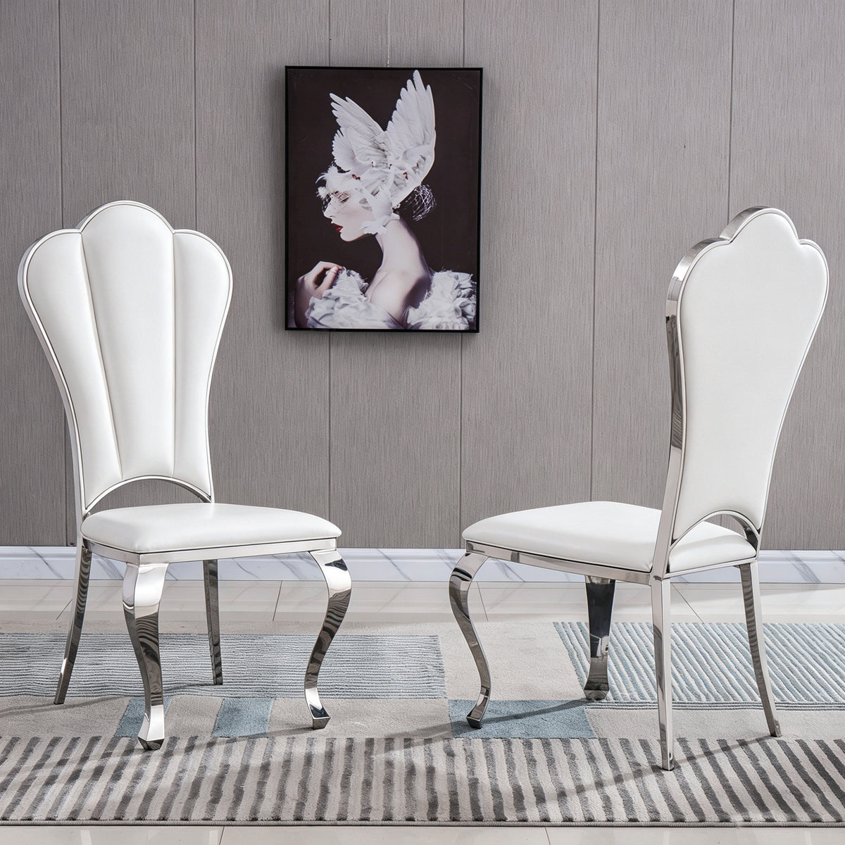 #WHITE/SILVER