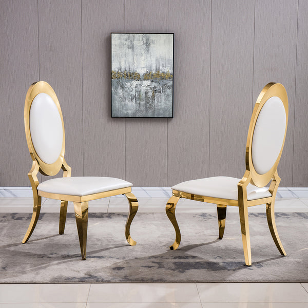 #WHITE/GOLD