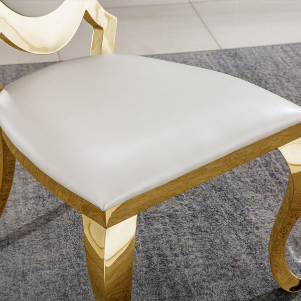 #WHITE/GOLD
