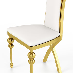 #WHITE/GOLD