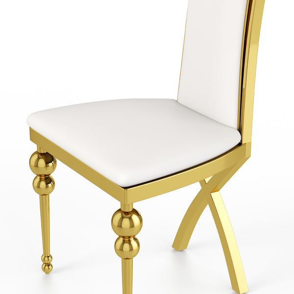 #WHITE/GOLD