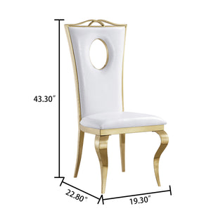 #WHITE/GOLD