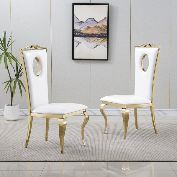 #WHITE/GOLD