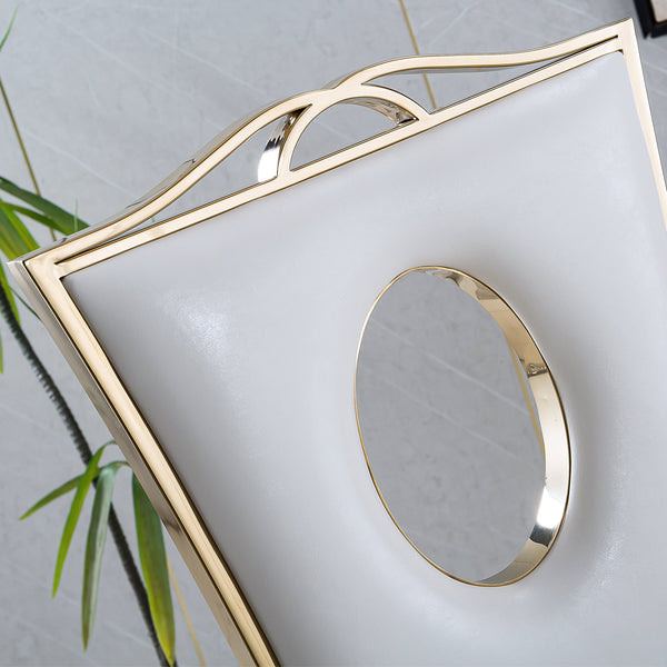 #WHITE/GOLD