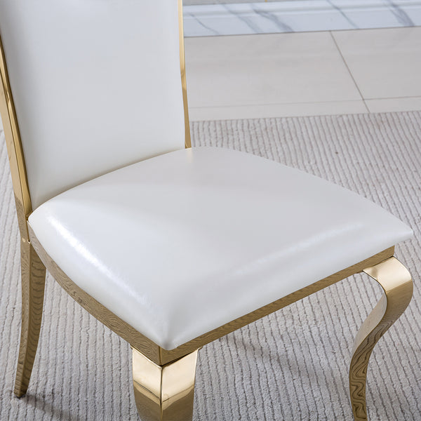 #WHITE/GOLD