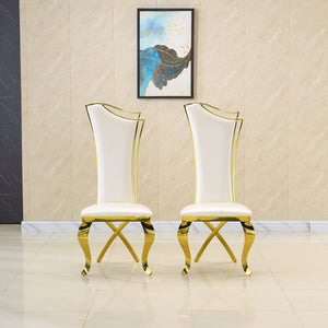 #WHITE/GOLD