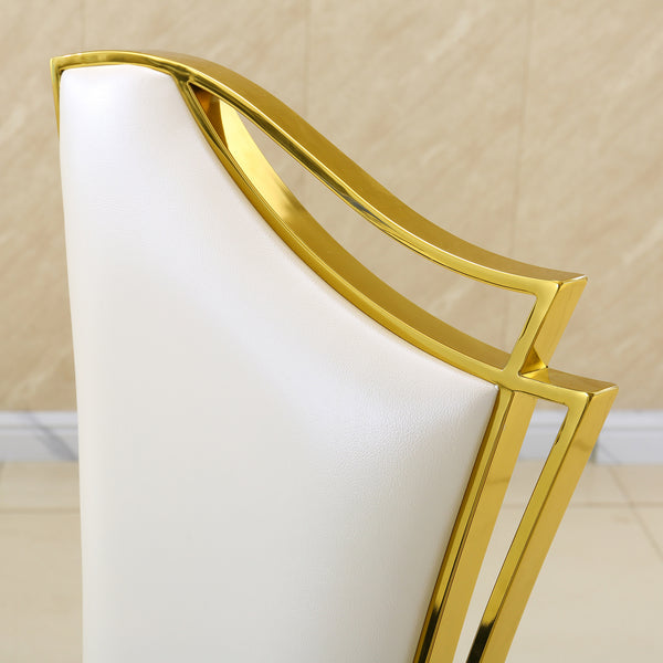 #WHITE/GOLD