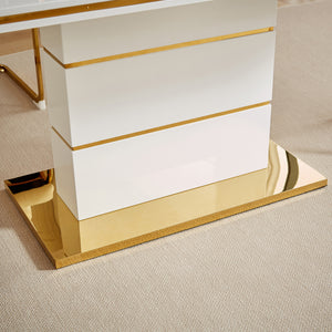 #WHITE/GOLD