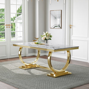 #WHITE/GOLD