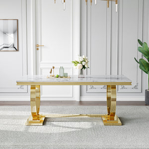 #WHITE/GOLD