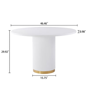 #WHITE/GOLD